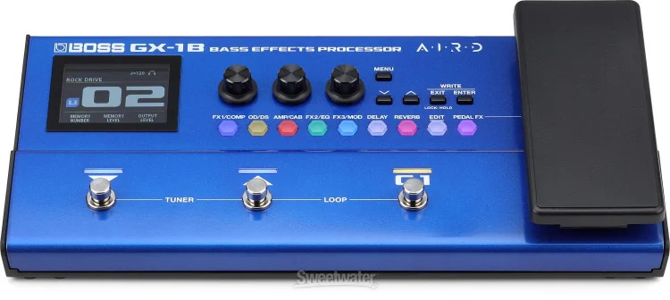 Boss GX-1B Bass Effects Processor Pedal