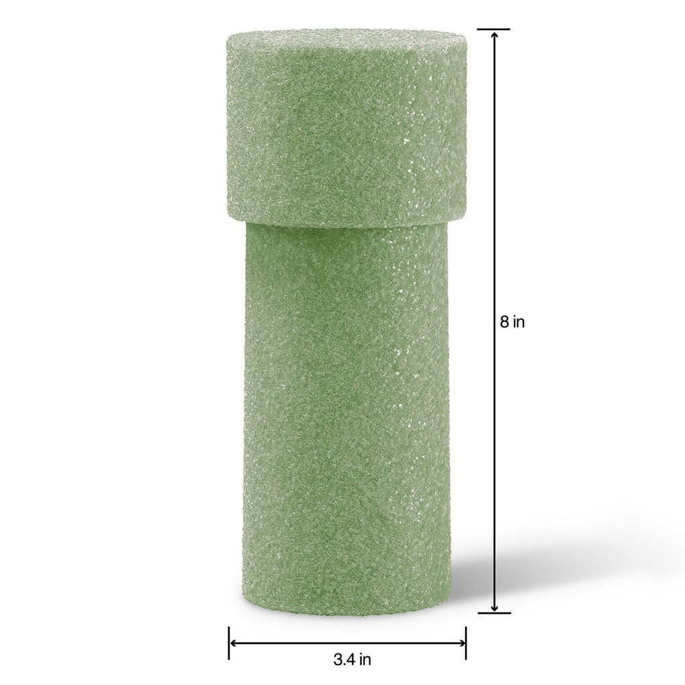 Styrofoam Vase Insert 8"X3"