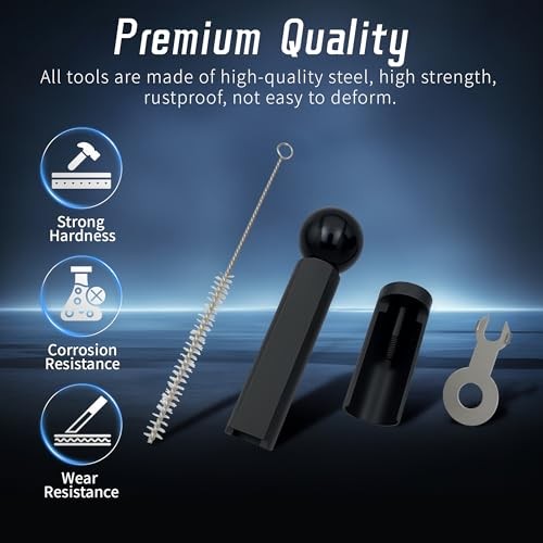 Fuel Injector Puller Removal Kit Injector Seal Installer Repair Tool,
