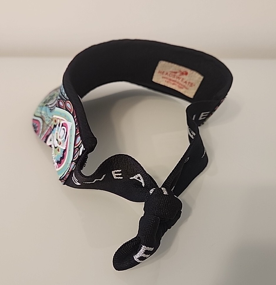 Womens Headsweats Gear BondiBand Visor Patterned Running Adjustable