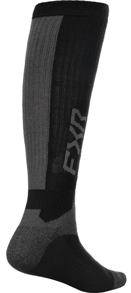FXR Boost Performance Socks (2-Pack) Black/Charcoal