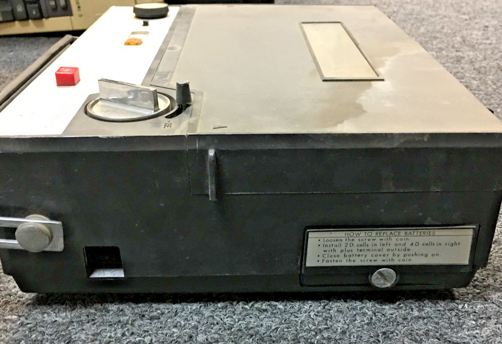 Sharp Cassette Tape Recorder Solid State RD-504, JAPAN, UNTESTED