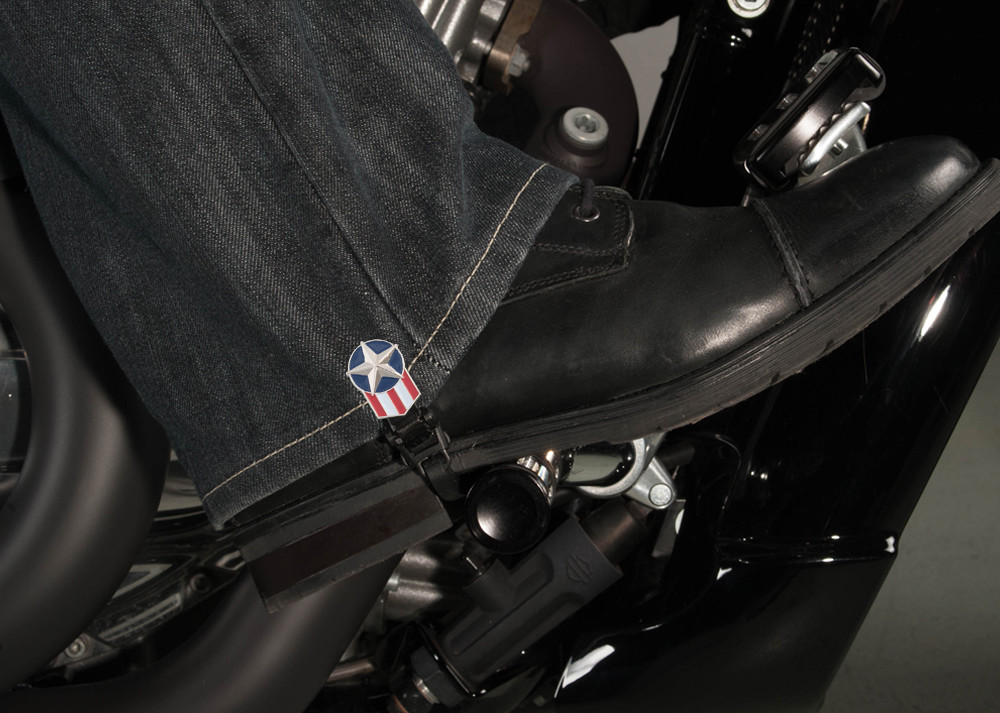 4" American Biker Boot Straps