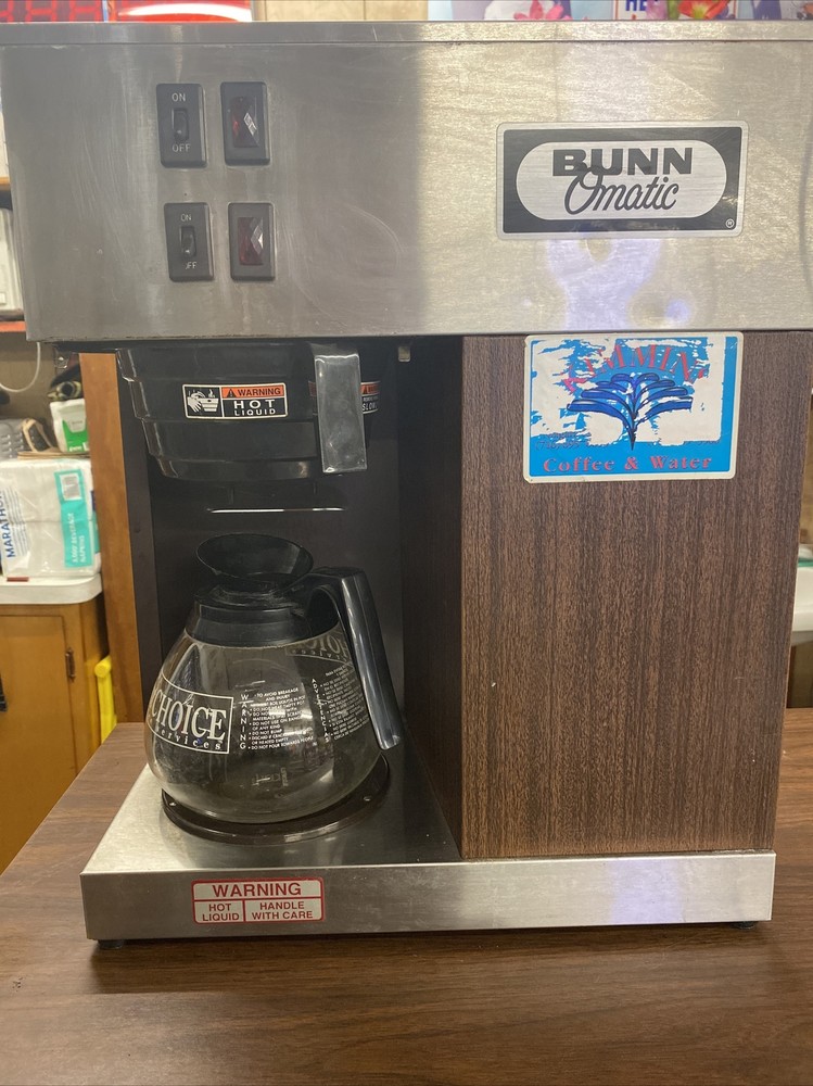 bunn o matic coffee maker-Used