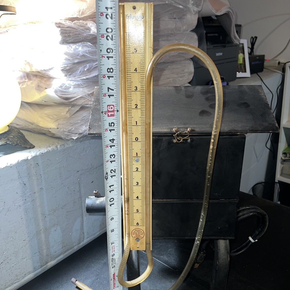 Vintage Custom Vacuum Thermometer Chamber For Physics Lab WORKS!!!