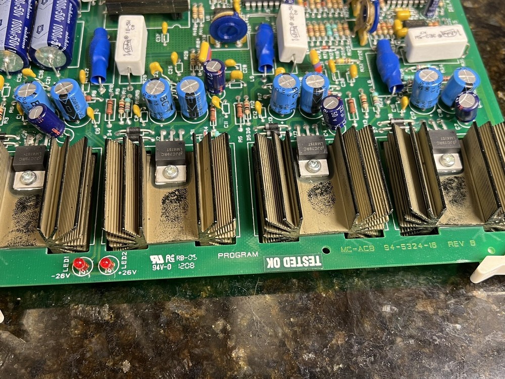 Bogen Multicom 2000 Analog Card MCACB Intercom System Used AS IS #2