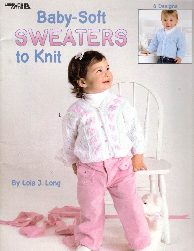 BABY-SOFT SWEATERS TO KNIT 8 DESIGNS