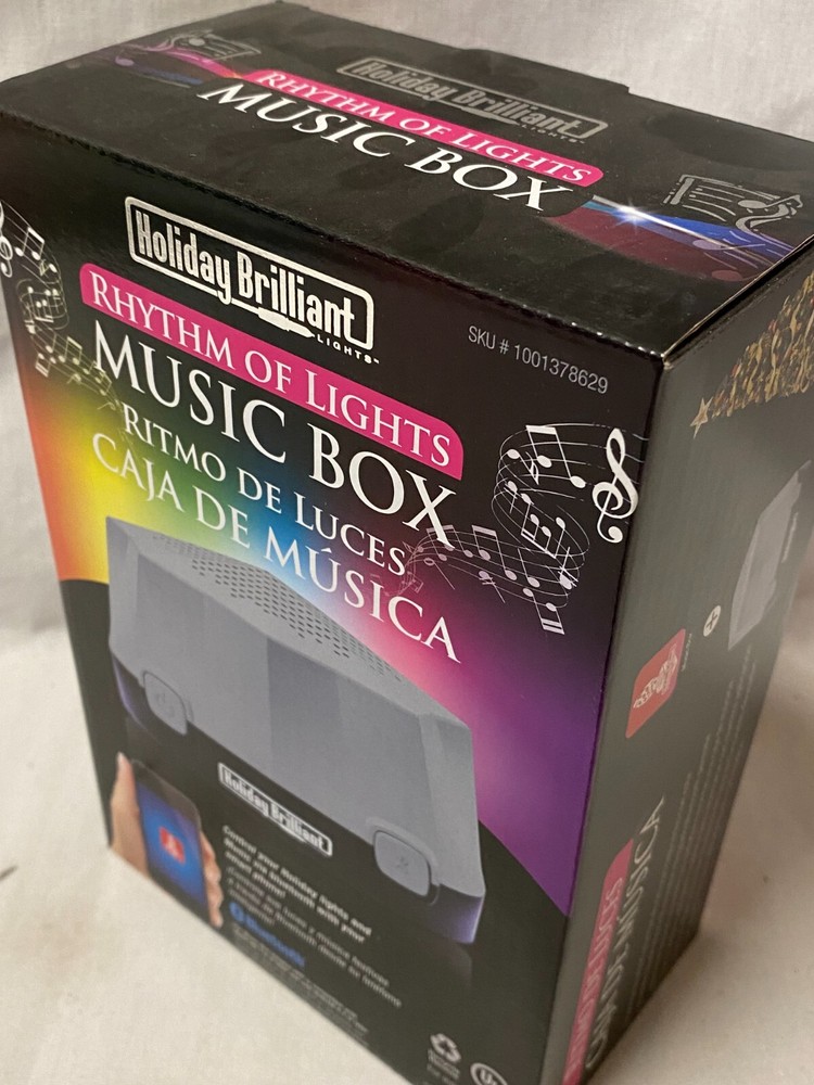 Christmas Tree Musical & Light String Music Box Control via Bluetooth Phone Apps