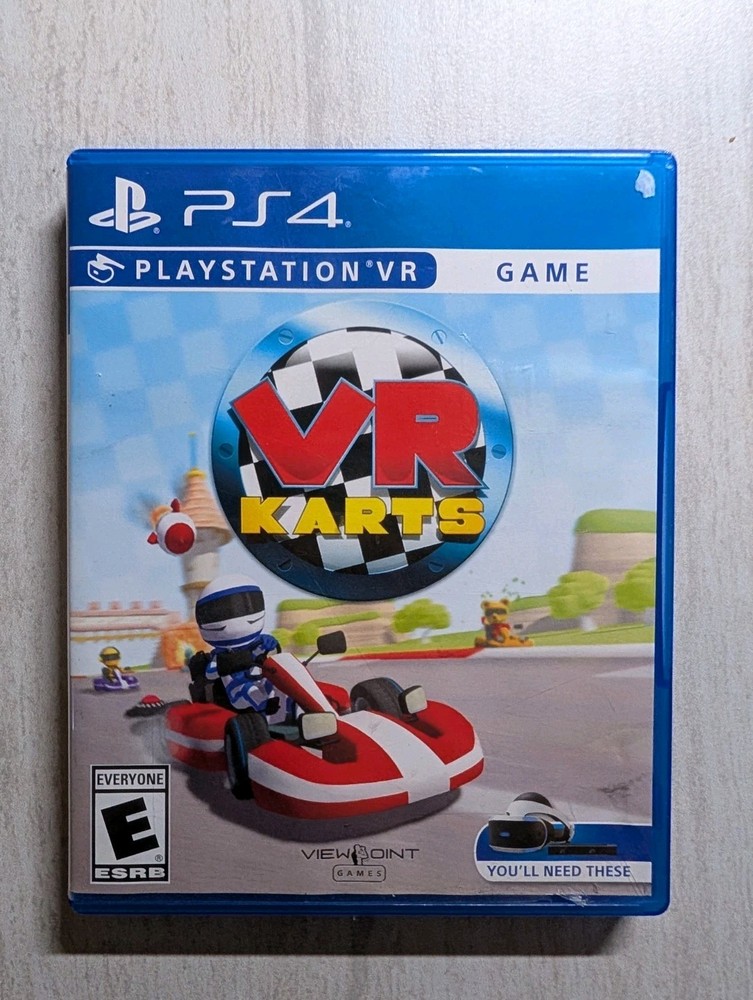 NO GAME VR Karts PlayStation 4 Case PS4