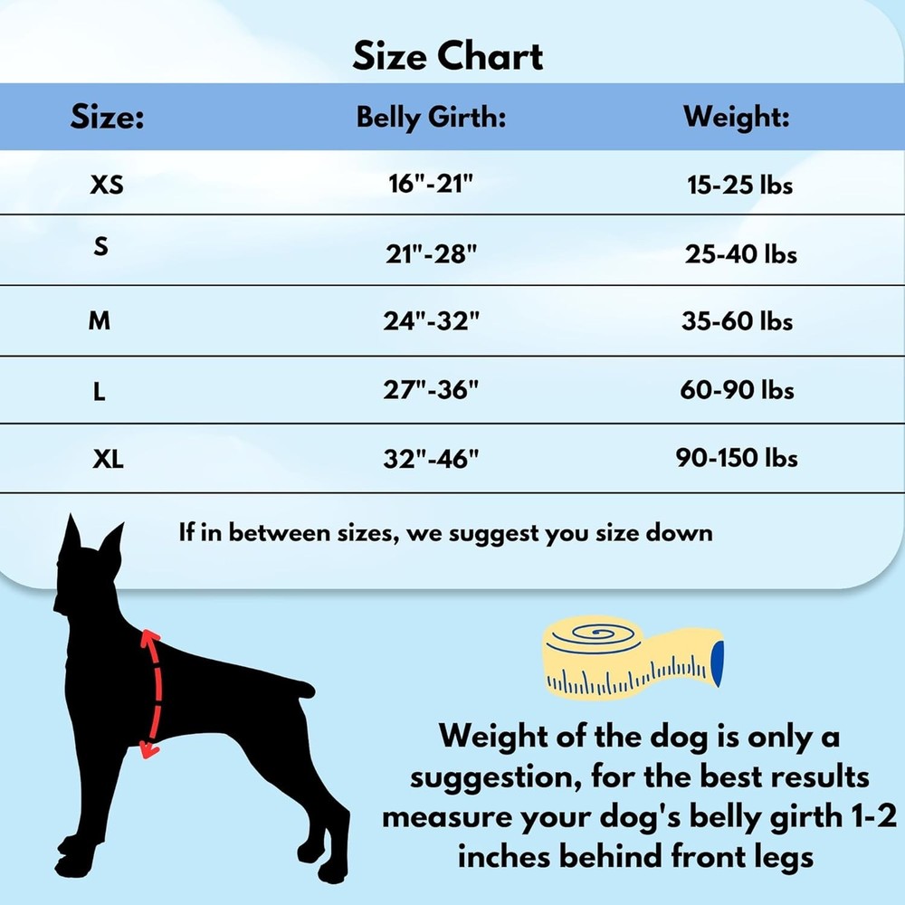 Dream Walk No-Pull Dog Harness - Adjustable, Comfortable Halter for All Breeds