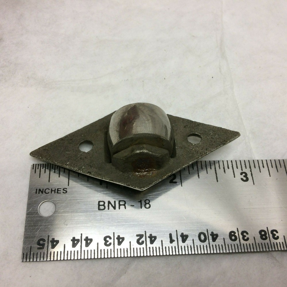 2 Metal Trunk Wheels DIY Project Hardware Nickel Brass Castor
