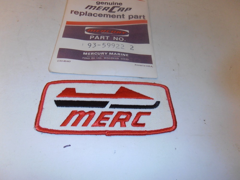 Mercury Snowmobile Patch