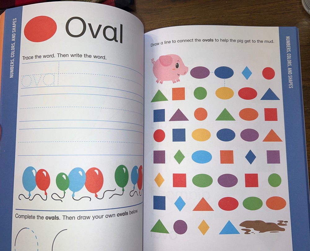 kindergarten educational workbook-118 Pgs.-brand New-Teacher tested & approved☀️