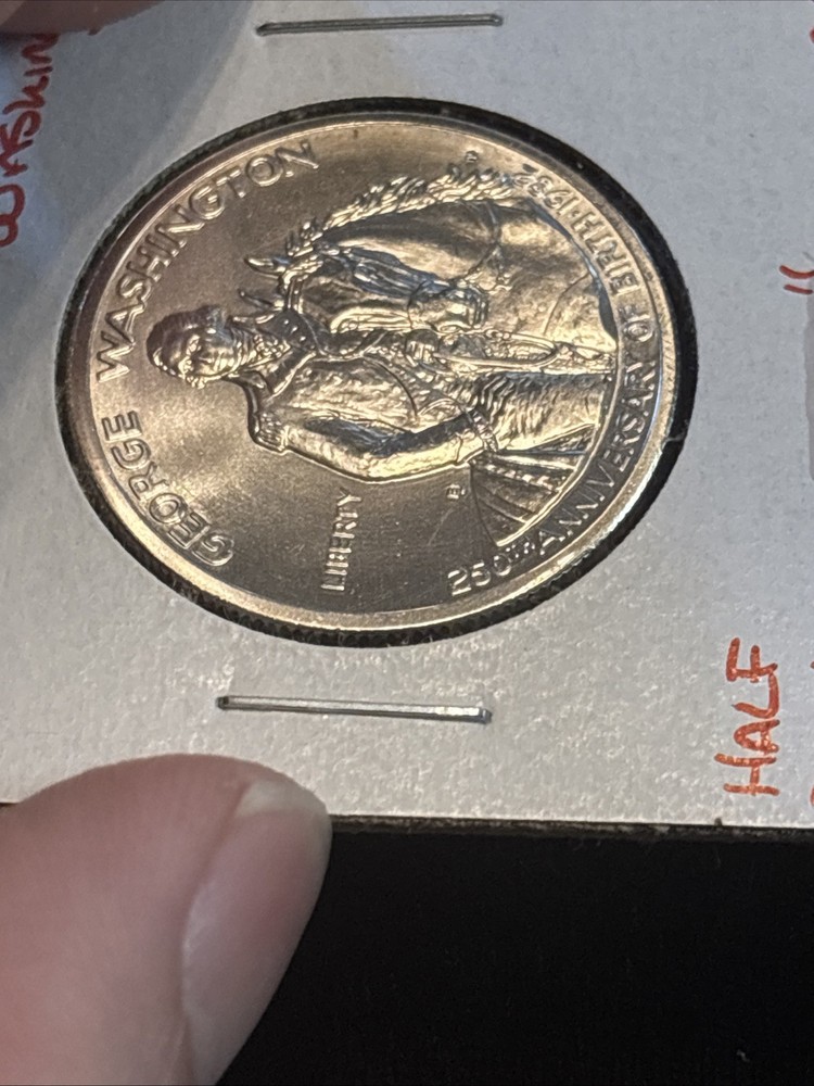 1982-d George Washington Silver Half Dollar Uncirculated “0326088” 50C