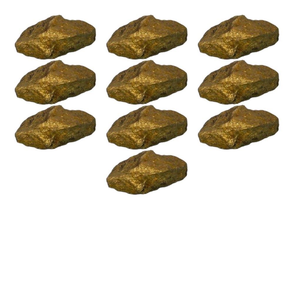 Chalcopyrite, Massive, Pack of 10