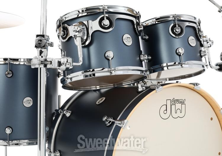 DW Design Series 4-piece Shell Pack - Blue Slate
