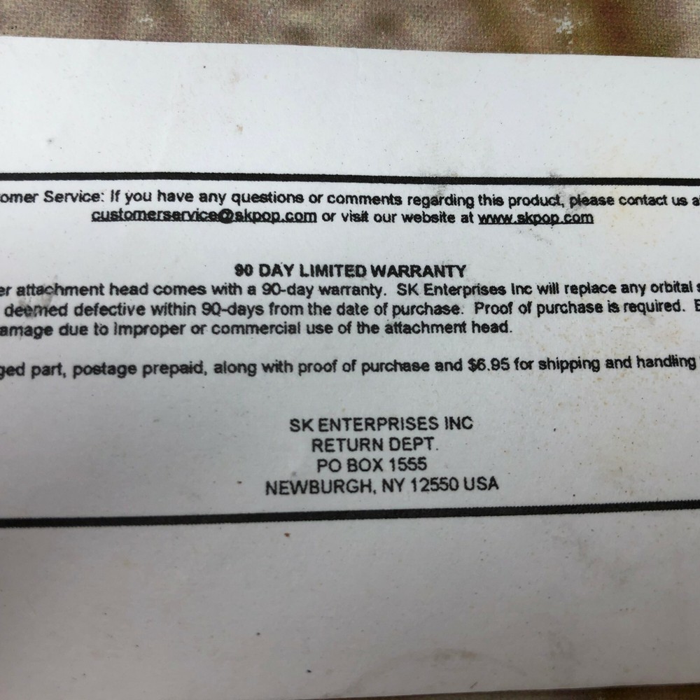 orbital sanding attachment power tool attachment