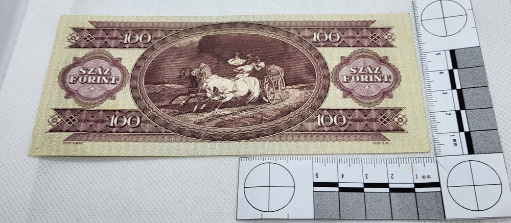 100 FORINT - 1992- BANKNOTE- HUNGARY