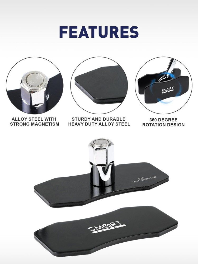 SMART JERRY - Brake Caliper Universal Adjustment Tool, Black