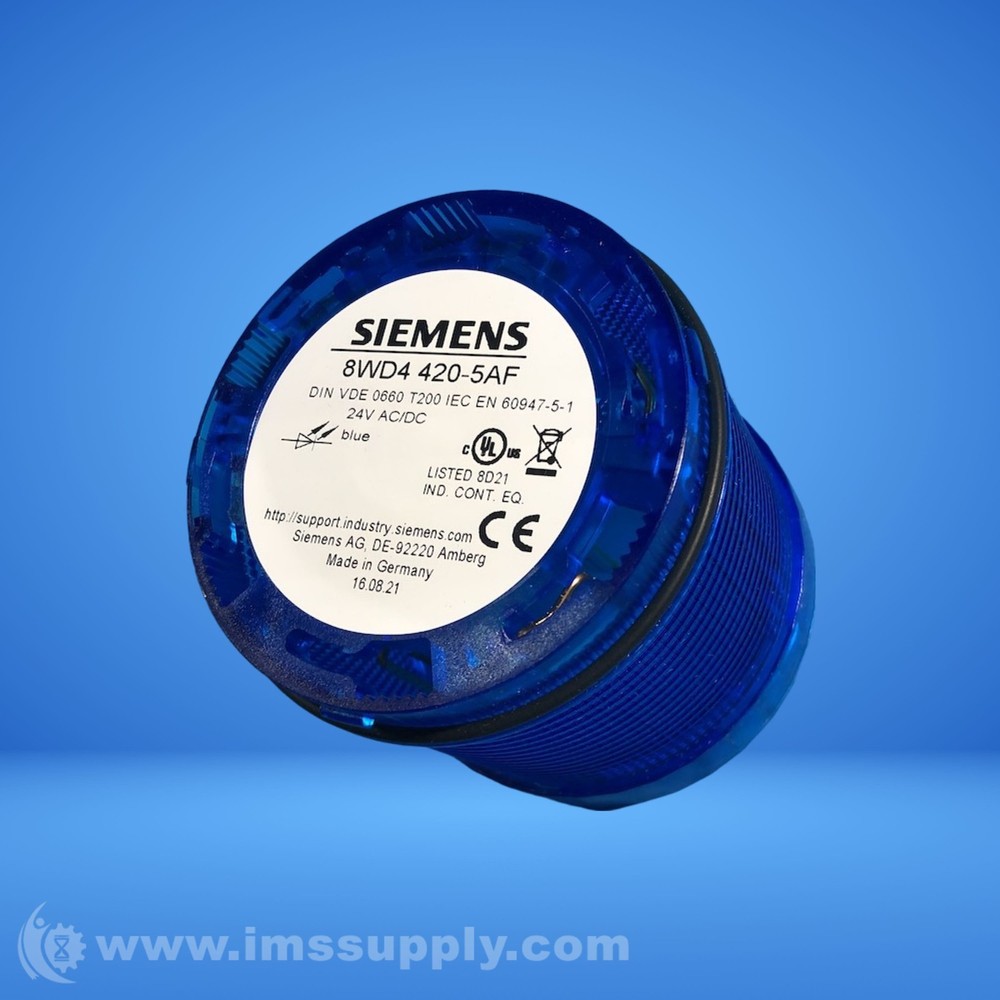 Siemens 8WD4420-5AF Blue LED Light Element FNOB