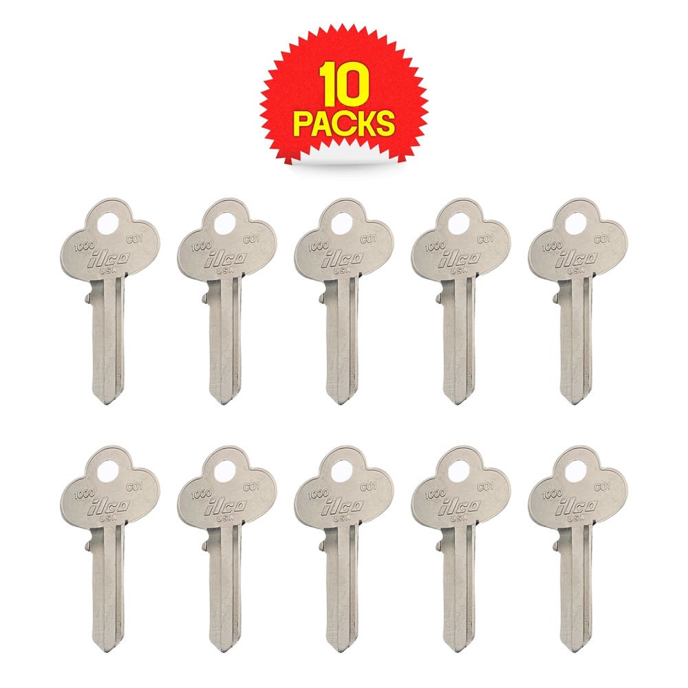 CO1, 1000 Key Blank 5-Pin Nickel