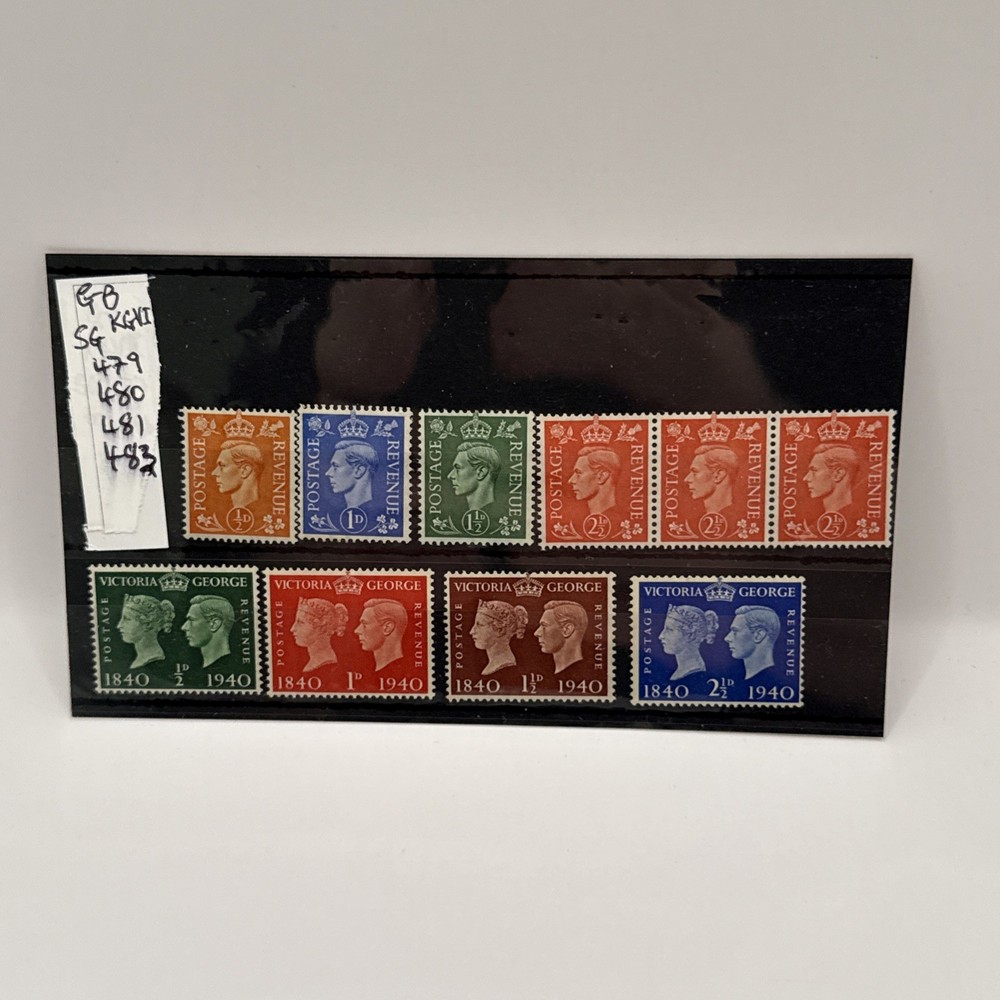 GB KGV & KGVI Selection - Perforated - Hinged
