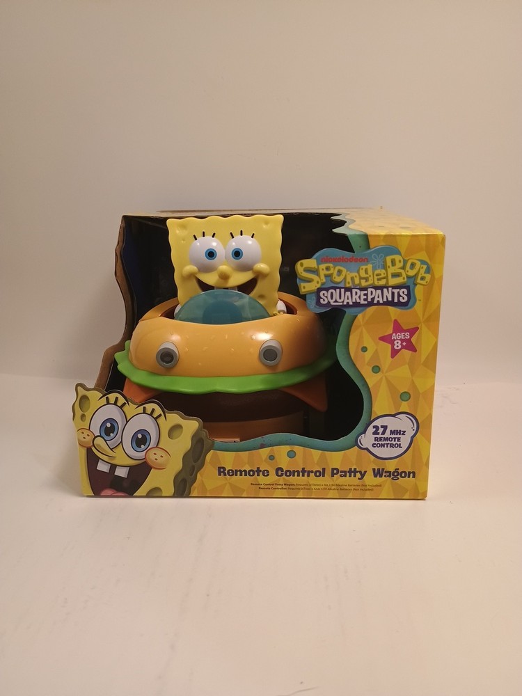 SpongeBob SquarePants Patty Wagon Burger Remote Control Car Wireless Toy