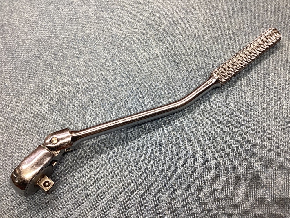 S-K Tools 3770 3/8" Drive Flex Head Socket Wrench Offset Handle 🇺🇸 NICE L👀K !