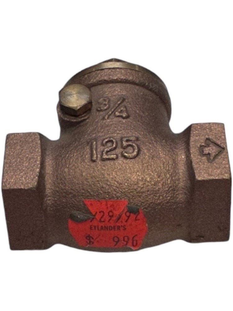 125, 3/4" Check Valve **SALE**