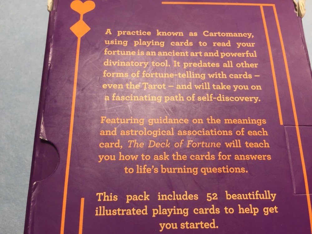 The Deck of Fortune by Jane Struthers (w/ guidebook)
