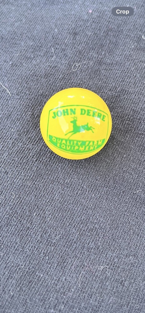Vintage John Deere Shooter Marble