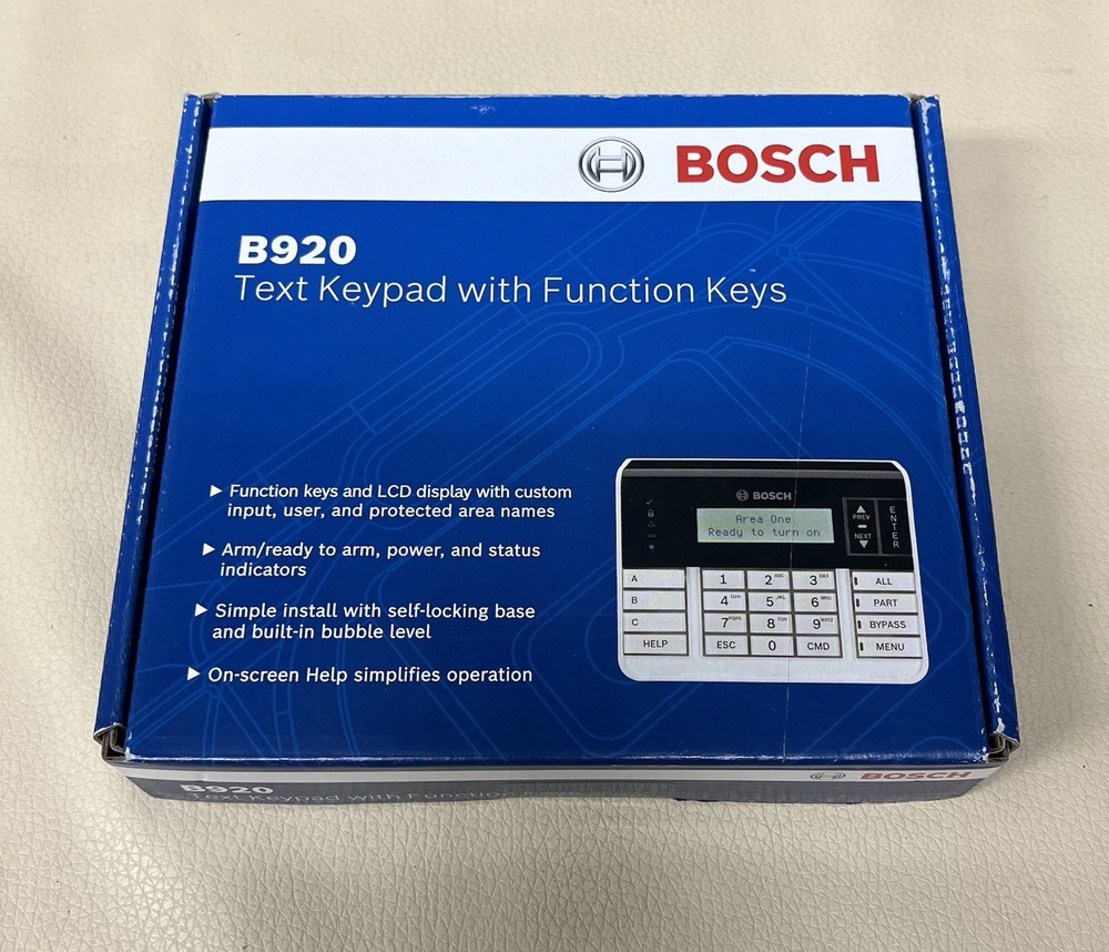 Bosch B920 Text Keypad With Function Keys.