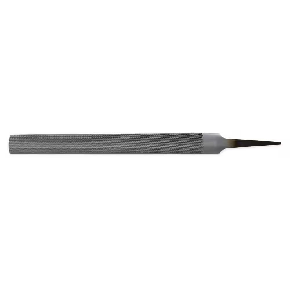 Nicholson 6 In. Double Cut Bastard Half round File
