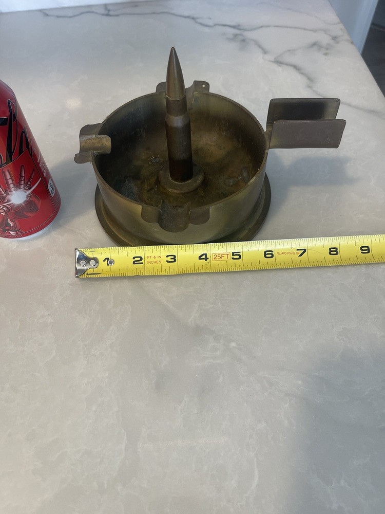 Ww2 Japanese Trench Art rare Naval Shell