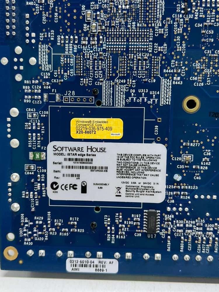 Software House iSTAR Edge 0312-5010-04 4 Door Access Control Panel