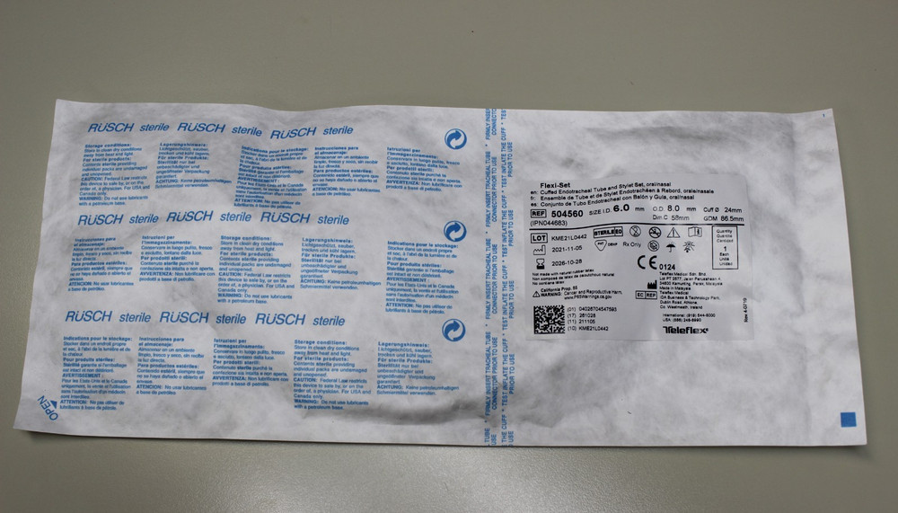 RUSCH Endotracheal Tube & Style Set