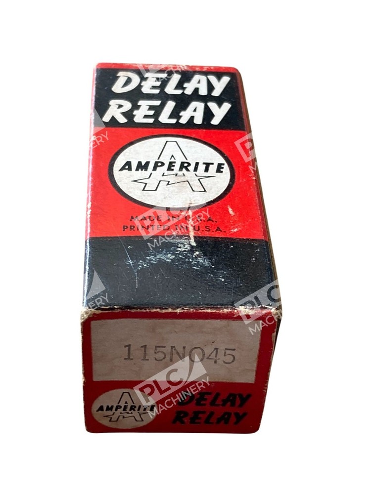 Amperite 115N045 Time Delay Relay 115V AC/DC