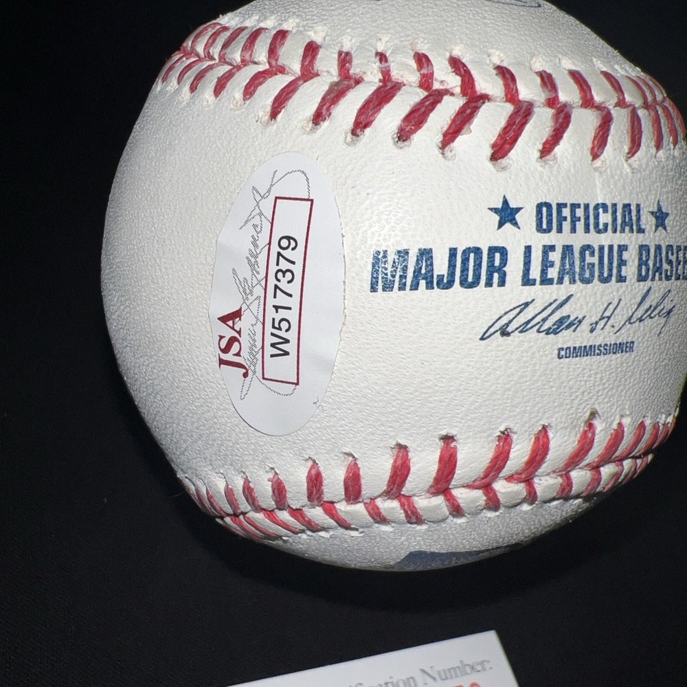 John Lowenstine Autograph MLB Baseball Baltimore Orioles JSA