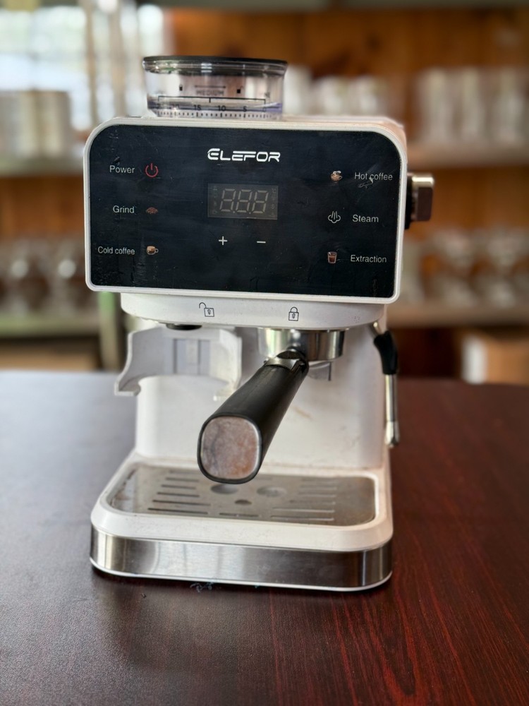 Elefor K007 Espresso machine , Grinder and Coffee