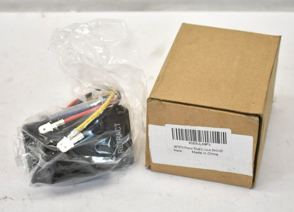 Lippert Replacement Power Stabilizer Extend/Retract Switch w Rocker Operation