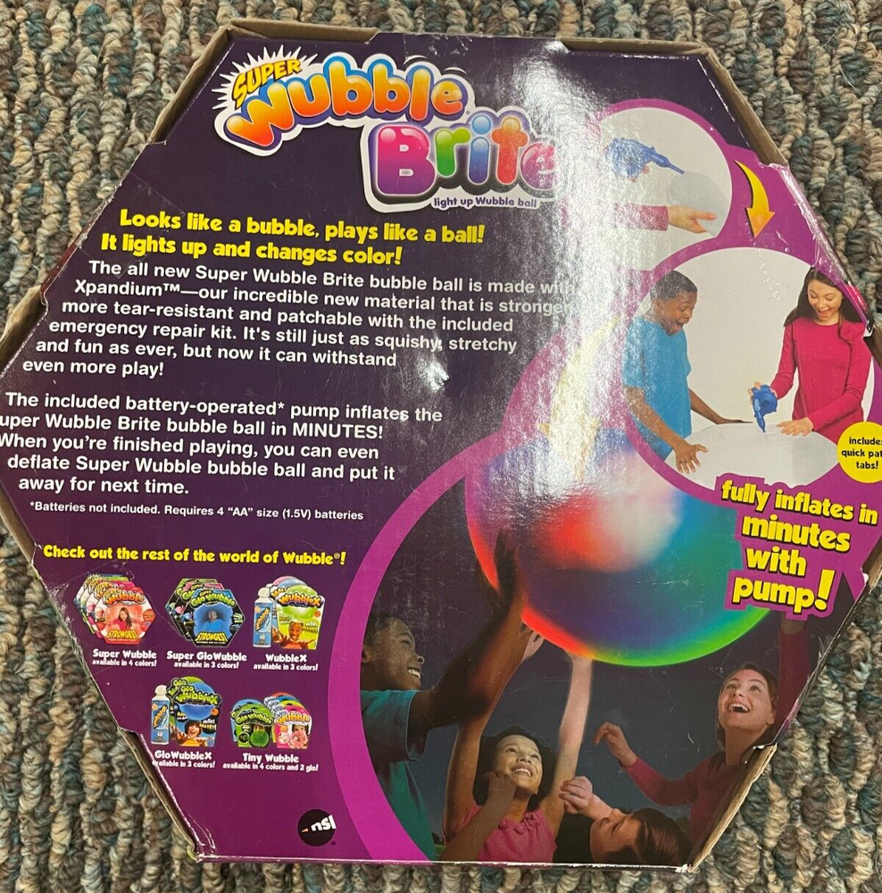 Super Wubble Brite (Light up Wubble Ball)