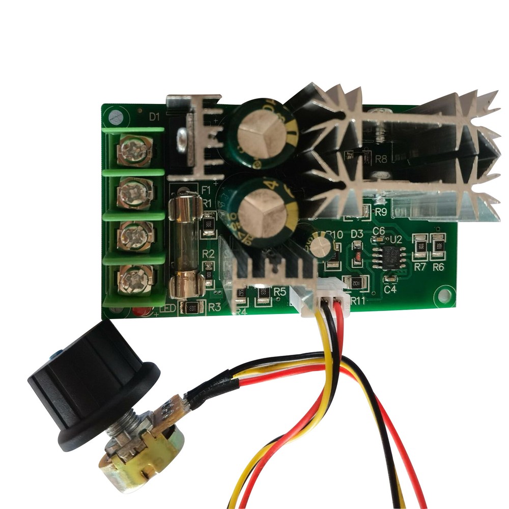 PWM Motor Speed Controller DC 10-60V 20A Power Drive Module Regulator Switch