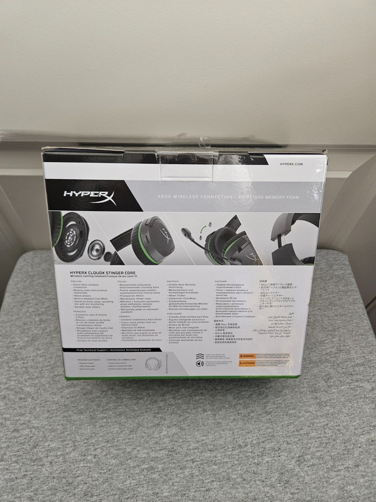 HyperX CloudX Stinger Core Wireless Headset for Xbox Series X/S Xbox One New