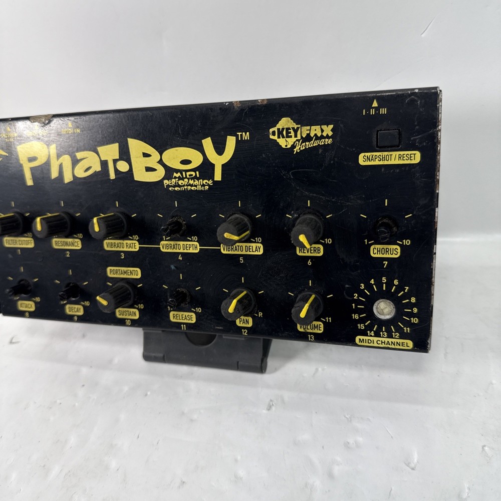 (AS-IS READ) Phat boy Midi Controller KeyFax Hardware