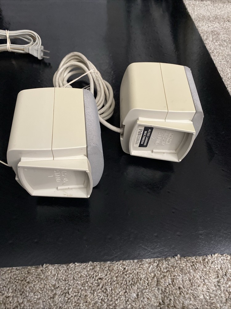 Altec Lansing ACS45 Multimedia Computer PC 2.1 Speaker System Sounds Great