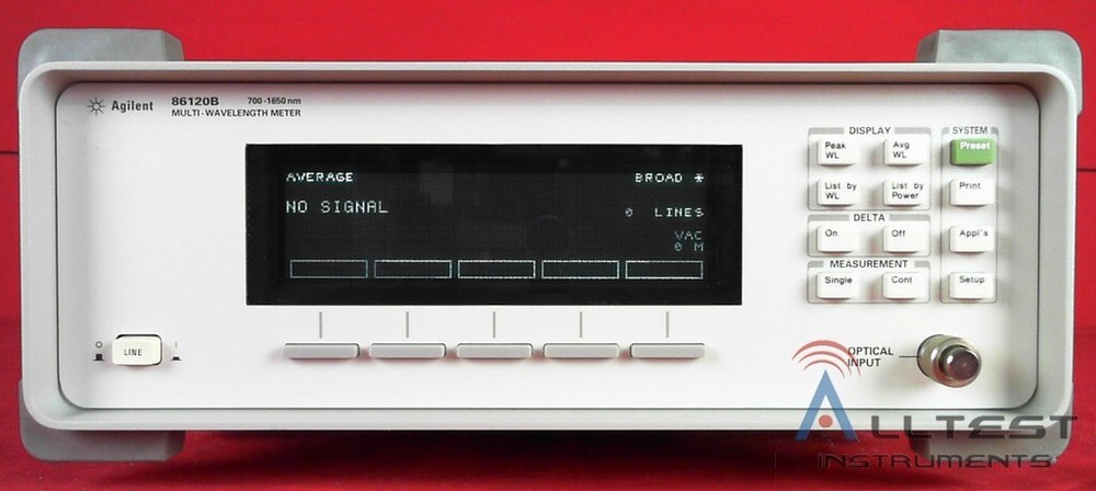 HP - Agilent - Keysight 86120B Multi-wavelength meter