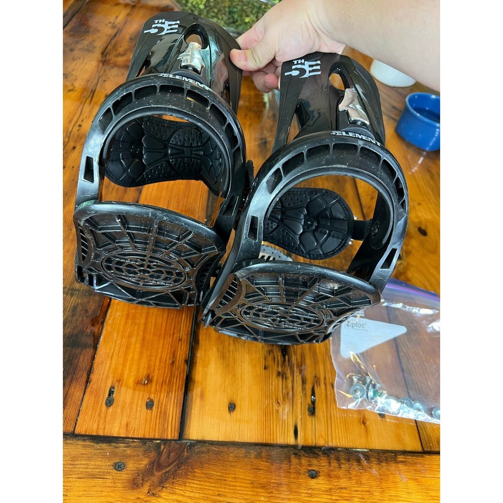 5th Element Stealth 3 Bindings Black and silver