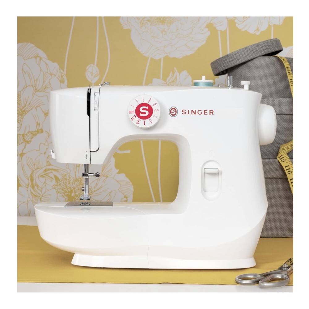 SINGER MX60 Sewing Machine 57 Stitch Applications Accessory Kit (White)