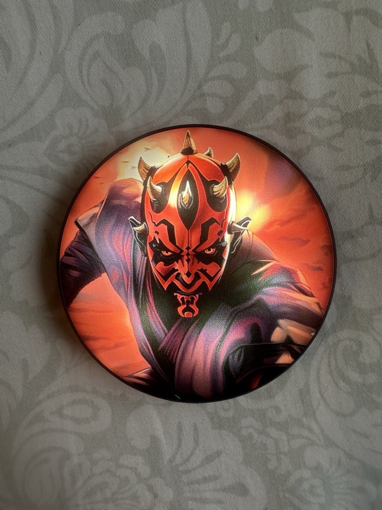 Custom Printed Night Light USB-C Rechargeable Dimmable Magnetic Backing Plate