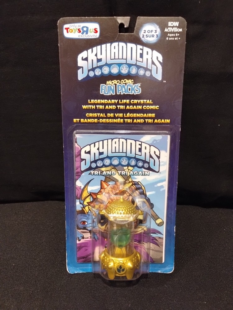 Skylanders - Imaginators - Legendary Life 🌱 Crystal Micro Comic Fun Pk - BNIFSB